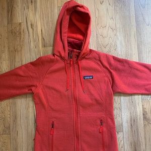 Coral Patagonia Better Sweater Fleece With Hood